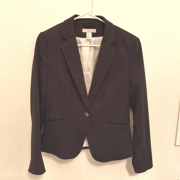H&M Women's jacket. Dark Navy blue. Size 40. Good Condition - Picture 1 of 4